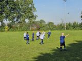 Mini Toernooitje op Sportpark Het Springer met S.K.N.W.K. JO7 en De Jonge Spartaan JO7 (156/174)